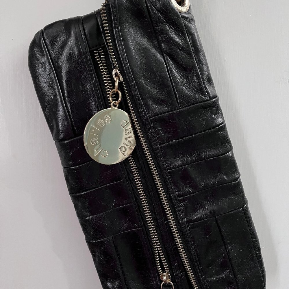 Charles & David leather clutch